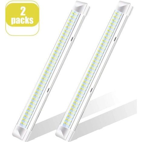 Reglette Led 108 LED, 12V DC Barre lumineuse LED, Brillant 700LM Éclairage pour Camping-Car avec Interrupteur ON/OFF, Universelle Éclairage Ruban Led Intérieur pour Placard, Voiture,Cuisine-LIAIKI (1/5)