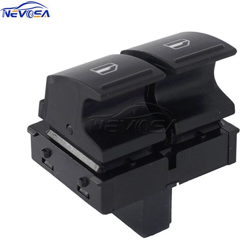 1K3959857A is suitable for power window control switches in Volkswagen Jetta, Golf, and Passat. (1/4)
