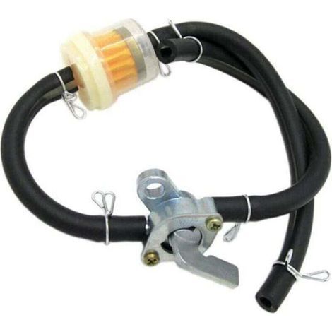 Rubinetto carburante universale, interruttore benzina, valvola carburante, rubinetto benzina per generatore, serbatoi carburante per motori a benzina (1/4)