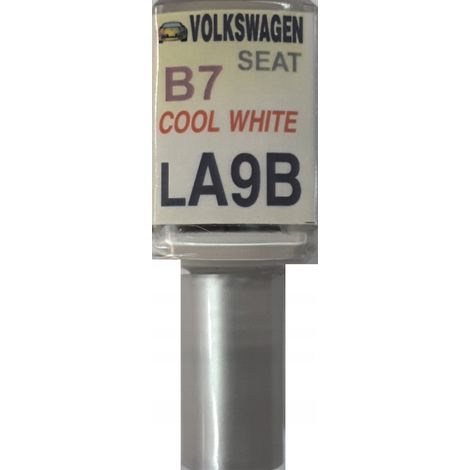 Peinture de retouche pour rayures VW Seat LA9B B7 blanc froid (1/5)