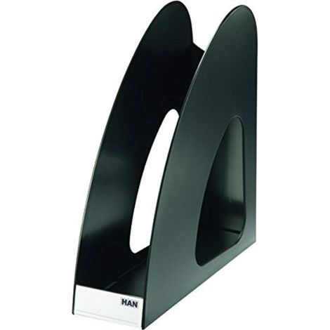 Porte-revues HAN Twin Noir - Rangement A4 (1/4)