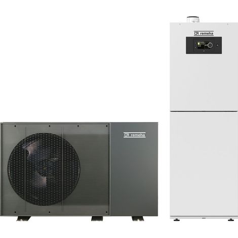 Remeha Luft-Wasser-Monoblock-Wärmepumpe Vorteilspaket V-P 82 Confida 400-9-CTAG 25, 7904066 (1/2)