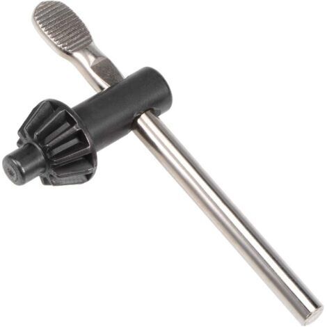Sourcing map Clé Mandrin 8mm Empreinte 11 Dents pour 3-16mm Percage Mandrin Argent (1/5)