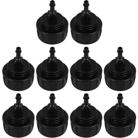 Raccord de rechange pour tuyau d'irrigation goutte à goutte, compatible avec les tuyaux d'arrosage (50 pièces), adaptateur à connexion rapide (1/5)