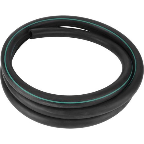 Tuyau à Lait en Caoutchouc Flexible Noir, Accessoire D'élevage pour Machine à Traire G3/8, Tube à Lait de (1/4)