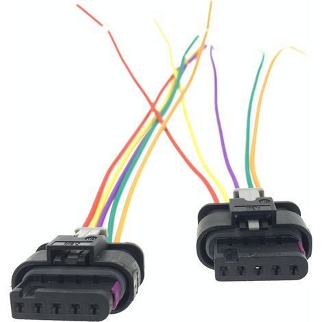 1-1718806-1 Anwendbar auf Stecker für Luftmassenmesser, Luftmengenmesser und Lambdasonden von Volkswagen und Audi (1/5)