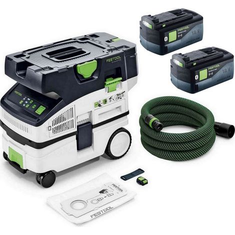 Festool Akku Absaugmobil CLEANTEC CTLC MINI I-Basic 577065 + Akkupack Set Absaug (1/5)