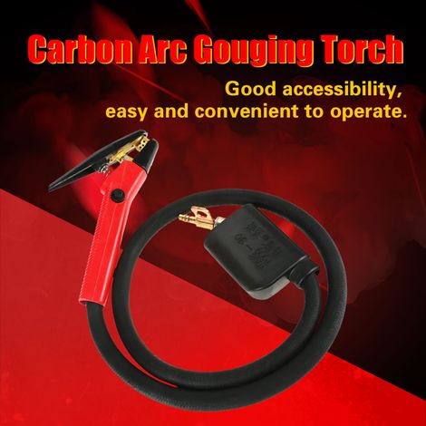 Torche à arc carbone Arcair 600A pour gougeage avec câbles, outil d'usinage de rainures