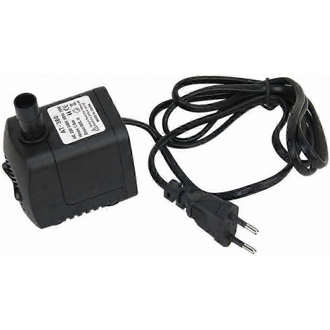 Pompe à eau submersible pour fontaine, bassin et aquarium, 15 W, prise UE, 220-240 V CA (1/3)