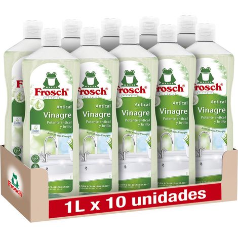 Lot de 10 nettoyants anticalcaires au vinaigre pour éliminer les taches de calcaire de bain et de cuisine, efficacité désincrustante (1/5)