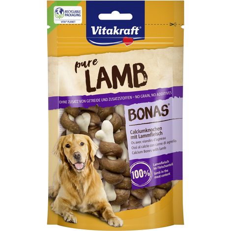 Vitakraft LAMB Bonas® Calciumknochen Lamm 80 g Hundeleckerlis