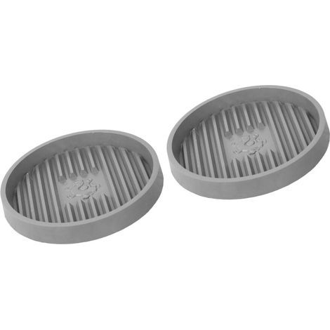 Capteur de piston de toilette, Base ventilée à séchage-Gris
