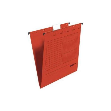 Falken Hängemappe 80002496 A4 seitlich offen Kraftkarton rot (1/2)