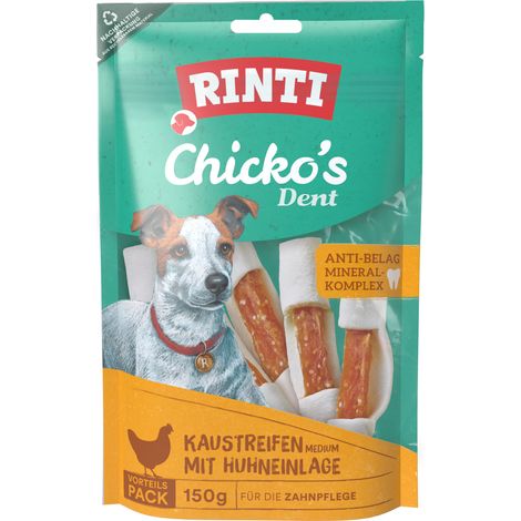 Rinti Hundesnacks Huhn Medium Chicko Dent 150 g Snacks