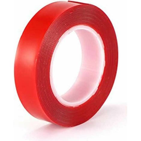 Ruban Double Face Acrylique Transparent Ultra Resistant Pour Ruban Led 5mx20mm (1/2)