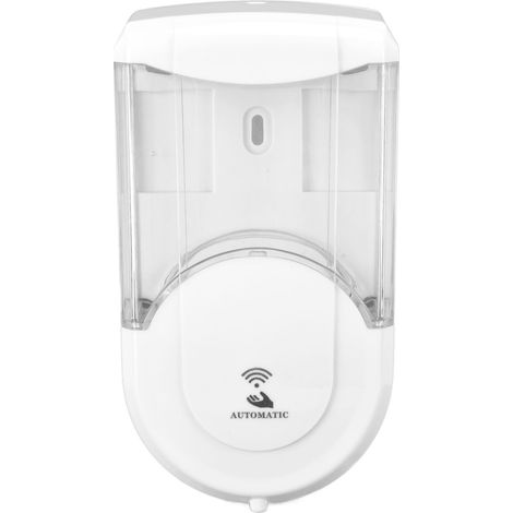 Distributeur automatique de savon liquide mural, distributeur électrique sans contact à capteur infrarouge pour bureaux et hôtels, 600 ml, type mousse (1/5)
