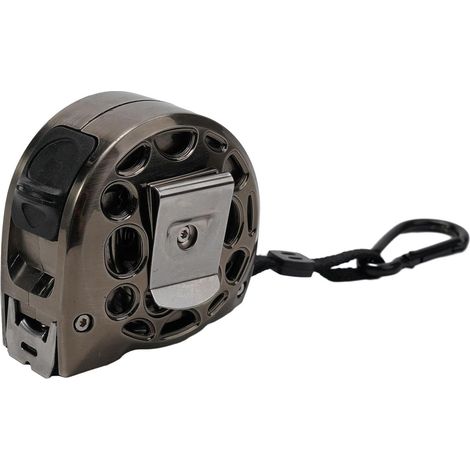 Mètre ruban rétractable en acier inoxydable Règle métrique de 3/5/7,5 m avec design anti-creux pour un nettoyage facile Étanche Sand-P (7,5 x 25) (1/5)