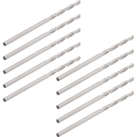 10pcs Twist Drill Bit Small Straight Shank Pearl Drilling Machine Tools Hardware 1.75mm (1/5)