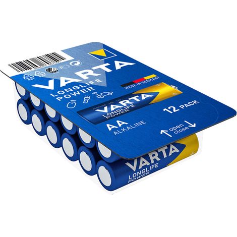 Ersatzteil - SOS Accessoire Lot de 12 piles alcaline AA LR06 pour Accessoires et entretien VARTA 4906301112 -  -