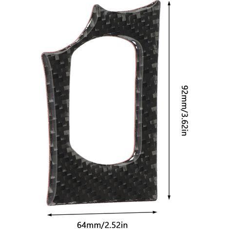 Autocollant pour Interrupteur de Démarrage en Fibre de Carbone pour Corvette C6 2005-2007 (1/5)