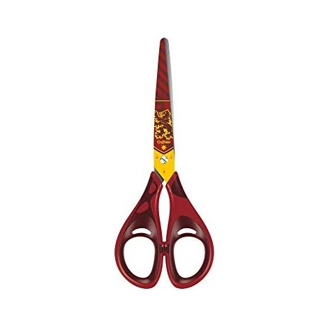 MAPED - CISEAUX HARRY POTTER 16 CM - CISEAUX SCOLAIRES DÈS 12 ANS POUR COLLÈGE ET LYCÉE AVEC ANNEAUX SOFT CONFORT - CISEAUX AVEC