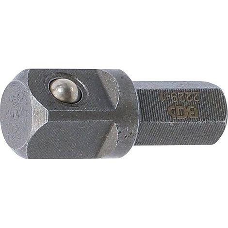 Adaptateur à Cliquet pour Embouts 8 mm - Mâle 10 mm, 30 mm - Acier, Résistant et Pratique, Zones Difficiles - D-Work (1/5)