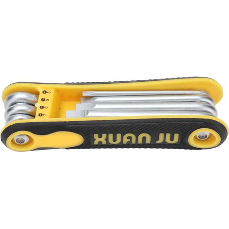 8-in-1 Klapp-Schlitzschraubendreher mit Kreuzschlitz, tragbares Handwerkzeug und Fehlersuchset für Wartungsarbeiten (1/5)