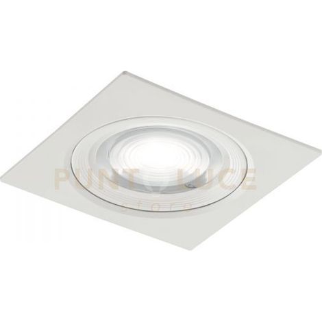 INCASSO LED MIZAR ORIENTABILE BIANCO 3W 240LM 4000K 7,5X7,5X4,5CM