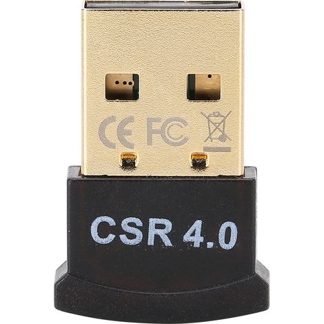 Adaptateur Bluetooth 4.0 USB Mini sans Fil pour Transmission Multilingue (1/5)