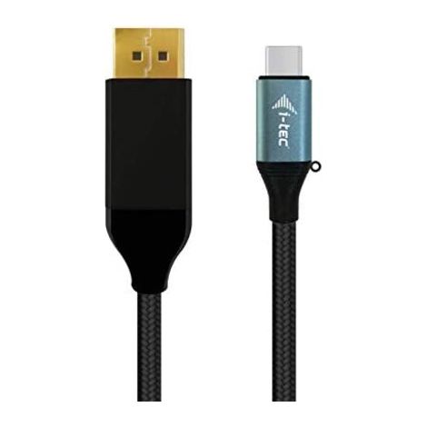 Adaptador USB C a DisplayPort i-Tec C31CBLDP60HZ 1,5 m Negro (1/5)
