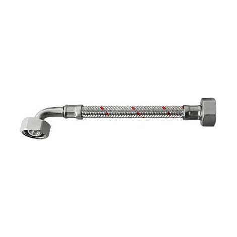 TUBO TRECCIA CARICO LAVATRICE LAVINOX PARIGI  INOX 3/4F CM 200