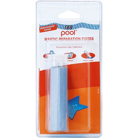 GEB Pool Mastic Réparation Fuites Lot de 6