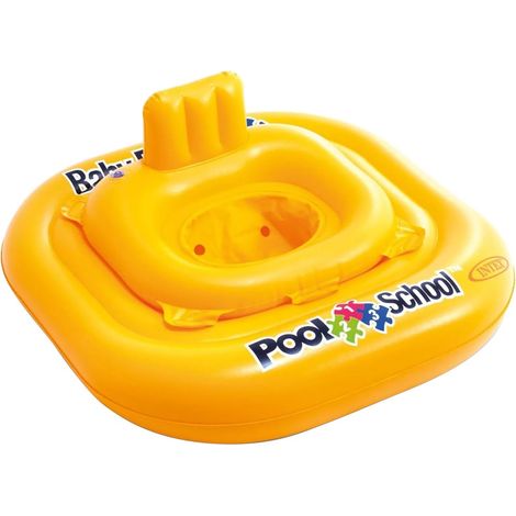 Intex Pool School Deluxe Gonfiabile per Bambini giallo 79 x 79 cm