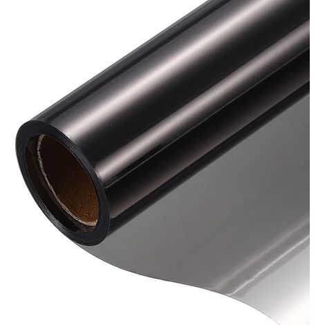 Film Pare-Soleil pour Fenêtre, PVC Miroir sans Tain Teinté Réfléchissant Contrôle Thermique sans Adhésif Statique pour Maison Bureau Protection Intimité Journée (1/5)