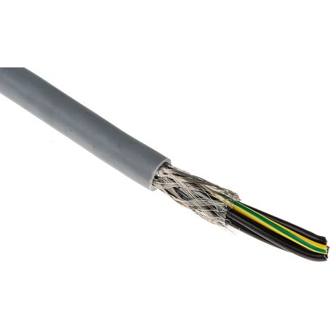 Câble de contrôle CY, 7 x 1 mm² Blindé, C 50m ( Prix pour Bobine de 50 Mètres )