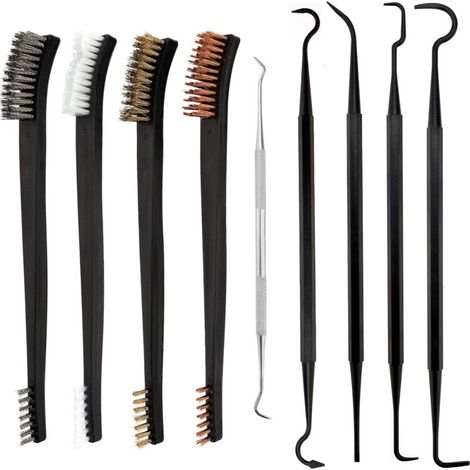Brosse de nettoyage en laiton pour métaux, pour le nettoyage, l'élimination des résidus et l'entretien, pour une utilisation domestique et en atelier.-AquaForge (1/5)