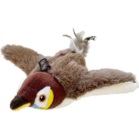 Tier- und Vogelspielzeug mit Geräuschen, reißfest, Katzenspielzeug, Haustierspielzeug