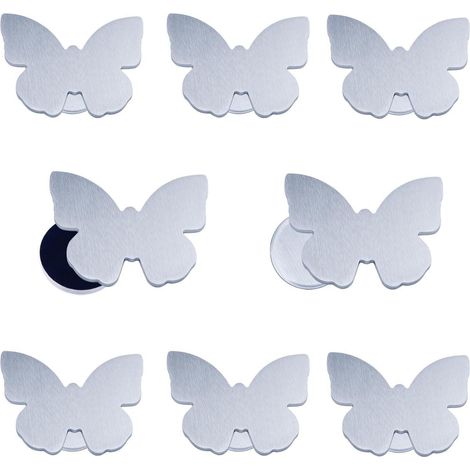 Tischdeckenbeschwerer Edelstahl Outdoor 8St&xFCck Schmetterling (1/5)
