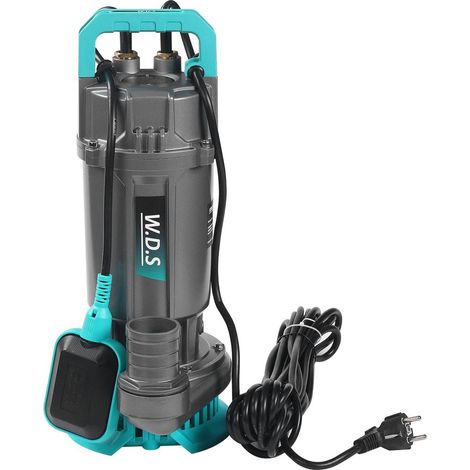 Wasserpumpe 3200W 2"" 30000l/h + SCHWIMMER WDS2428