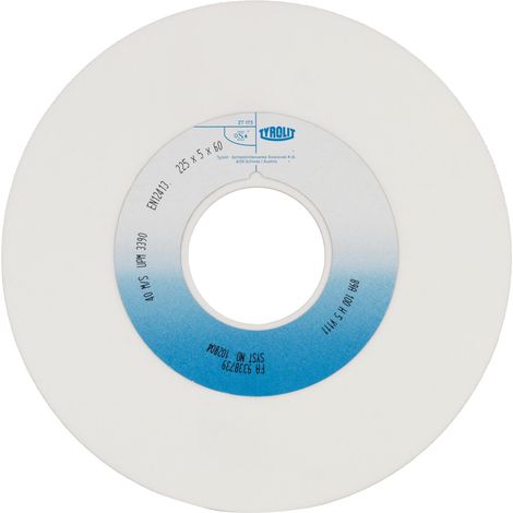 TYROLIT Sägeschärfscheibe Edelkorund 89A weiß Form 1 200 x10x 32 mm Korn 60
