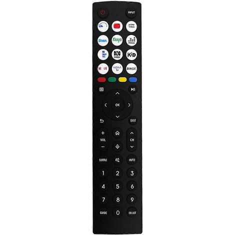Replace ERF2R36H Remote Control for TV Smart Android LED Remote Control Black (1/5)
