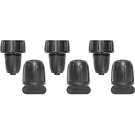 Adaptateurs de tuyau pour irrigation goutte à goutte, compatibles avec les raccords de tuyau d'arrosage (1 jeu) (1/5)