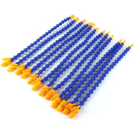 Tuyau De Refroidissement En Plastique Tube De Liquide De Refroidissement à Nez Plat Pour l'Eau Et l'Huile Poids Léger Pour Tour Cnc Fraisage Machines Hydrauliques Système De (1/5)