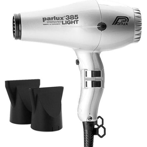 Secador de pelo - Parlux - Powerlight 385 - Iónico - 2150W - Gris