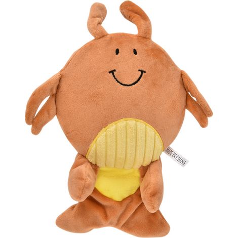 Jouet à mâcher en forme d'animal mignon pour chien, jouet amusant pour chiot (crabe) (1/5)
