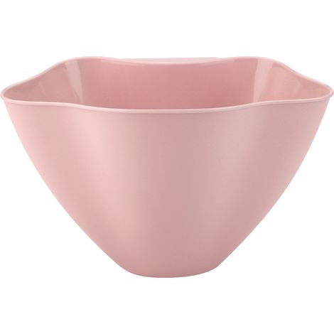 Poubelle de cuisine suspendue sans couvercle, plastique alimentaire rose, fixation porte placard 2cm, compacte et durable (1/5)