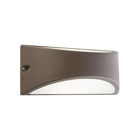 Applique Per Esterno In Allumino Marrone Led 10 W 700 Lm 3000K Ihasa (1/4)