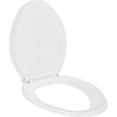 Abattant WC à fermeture en douceur libération rapide blanc (1/5)