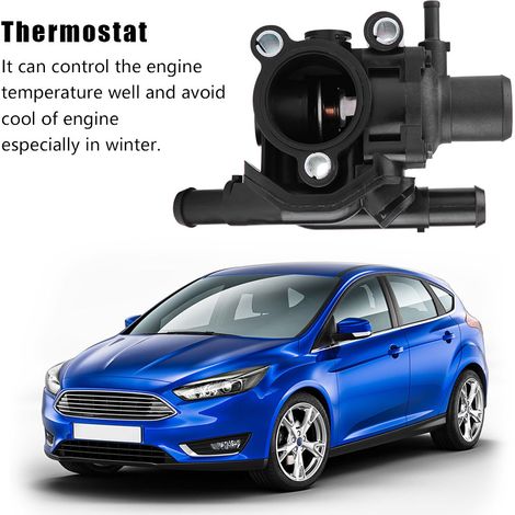 Thermostat Housing Water Outlet Ford Focus/Escape 2.0L 2000-2004 YS4Z-8592-BD (1/5)