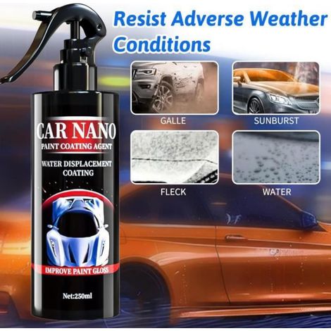 Shiny Car Stuff,Car Scratch Remover,High Protection 3 En 1 Voiture Spray Réparation Nano de Voiture, (1 Pièce,250 Ml)